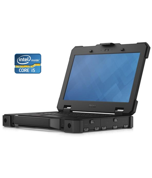 Защищенный ноутбук-трансформер Dell Latitude 12 Rugged Extreme 7204 / 12&quot; (1366x768) TN / Intel Core i5-4310U (2 (4) ядра по 2.0 - 3.0 GHz) / 12 GB DDR3 / 256 GB SSD / Intel HD Graphics 4400 / WebCam / Win 10 Pro - 1