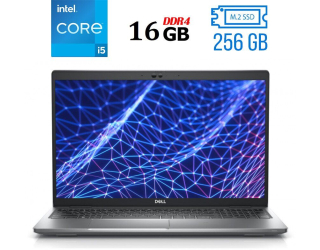 БУ Ноутбук Б-класс Dell Latitude 5530 / 15.6&quot; (1920x1080) IPS / Intel Core i5-1235U (10 (12) ядер по 1.3 - 4.4 GHz) / 16 GB DDR4 / 256 GB SSD M.2 / Intel Iris Xe Graphics / USB 3.2 / HDMI / Windows 10 лицензия из Европы