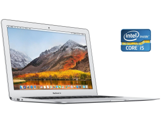 БУ Ультрабук Apple MacBook Air 13 A1466 2017 / 13.3&quot; (1440x900) IPS / Intel Core i5-5350U (2 (4) ядра по 1.8 - 2.9 GHz) / 8 GB DDR4 / 256 GB SSD / Intel HD Graphics 6000 / WebCam / macOS из Европы
