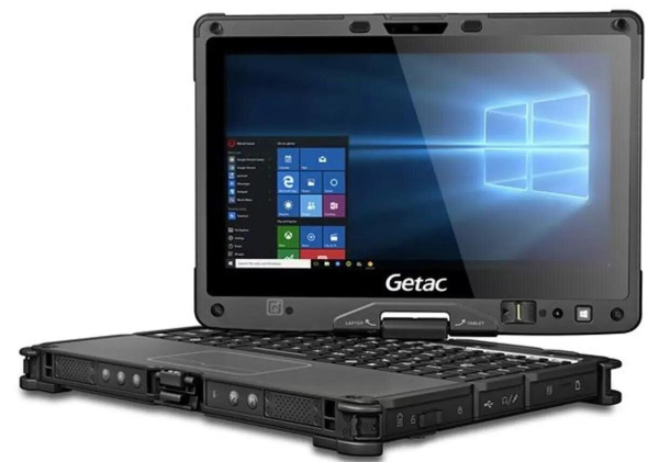 Защищенный ноутбук-трансформер Getac V110 / 12&quot; (1366x768) IPS / Intel Core i5-6200U (2 (4) ядра по 2.3 - 2.8 GHz) / 8 GB DDR4 / 240 GB SSD / Intel HD Graphics 520 / WebCam / Win 10 Pro - 4