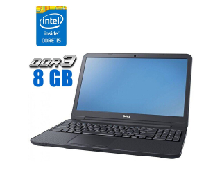 БУ Ноутбук Dell Inspiron 3537 / 15.6&quot; (1366x768) TN / Intel Core i3-4010U (2 (4) ядра по 1.7 GHz) / 8 GB DDR3 / 200 GB SSD NEW / Intel HD Graphics 4400 / WebCam из Европы