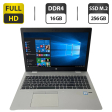 Ноутбук Б-класс HP ProBook 650 G4 / 15.6" (1920x1080) TN / Intel Core i7-8850H (6 (12) ядер по 2.6 - 4.3 GHz) / 16 GB DDR4 / 256 GB SSD M.2 / Intel UHD Graphics 630 / WebCam + Беспроводная мышка - 1
