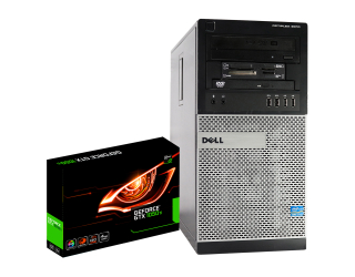 БУ Системний блок Dell OptiPlex 9010 Tower Intel Core i7-3770 8Gb RAM 240Gb SSD 500Gb HDD + нова GeForce GTX 1050Ti 4GB из Европы