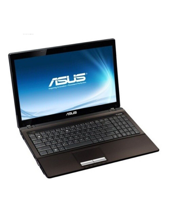 Ноутбук Б-класс Asus K53B / 15.6&quot; (1024x768) TN / AMD E-450 (2 ядра по 1.65 GHz) / 4 GB DDR3 / 120 GB SSD / AMD Radeon HD 6320 Graphics / WebCam / АКБ не держит - 1