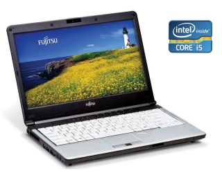 БУ Ноутбук Fujitsu LifeBook S761 / 13.3&quot; (1366x768) TN / Intel Core i5-2520M (2 (4) ядра по 2.5 - 3.2 GHz) / 8 GB DDR3 / 750 GB HDD / Intel HD Graphics 3000 / WebCam / DVD-ROM / Win 10 из Европы