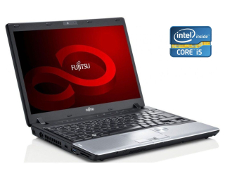 БУ Нетбук Fujitsu LifeBook P702 / 12.1&quot; (1280x800) TN / Intel Core i5-3230M (2 (4) ядра по 2.6 - 3.2 GHz) / 8 GB DDR3 / 500 GB HDD / Intel HD Graphics 4000 / WebCam / Win 10 из Европы