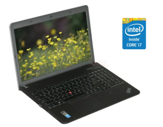 БУ Ноутбук Lenovo ThinkPad E540 / 15.6&quot; (1366x768) TN / Intel Core i7-4702MQ (4 (8) ядра по 2.2 - 3.2 GHz) / 8 GB DDR3 / 250 GB SSD / Intel HD Graphics 4600 / WebCam / DVD-ROM / Win 10 из Европы