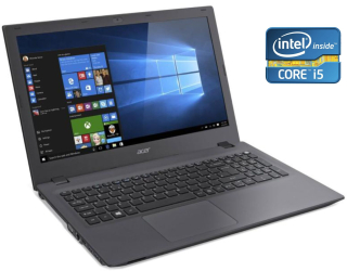 БУ Ноутбук Acer Aspire F5-571T-569T / 15.6&quot; (1366x768) TN / Intel Core i5-4210U (2 (4) ядра по 1.7 - 2.7 GHz) / 8 GB DDR3 / 256 GB SSD / Intel HD Graphics 4400 / WebCam / DVD-ROM / Win 10 Home из Европы