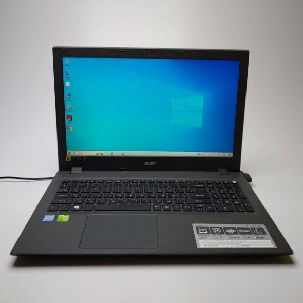 Игровой ноутбук Acer Aspire E5-574G-54Y2 / 15.6&quot; (1920x1080) TN / Intel Core i5-6200U (2 (4) ядра по 2.3 - 2.8 GHz) / 8 GB DDR3 / 240 GB SSD / nVidia GeForce 940M, 2 GB DDR3, 64-bit / WebCam / DVD-ROM / Win 10 Home - 2