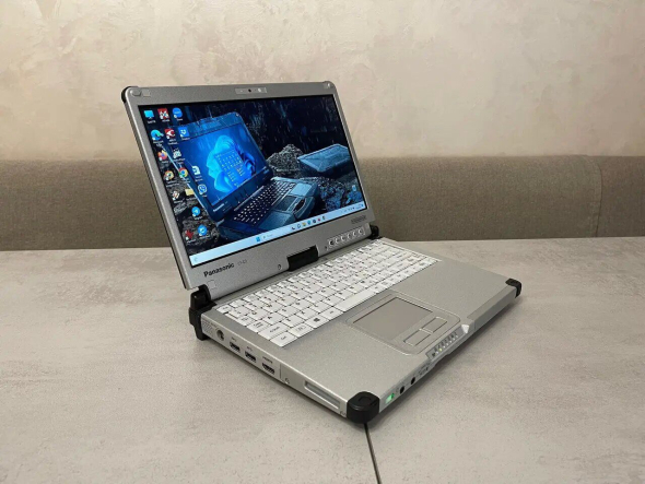 Защищенный ноутбук-трансформер Panasonic ToughBook CF-C2 / 12.5&quot; (1366x768) IPS Touch / Intel Core i5-4300U (2 (4) ядра по 1.9 - 2.9 GHz) / 8 GB DDR3 / 128 GB SSD / Intel HD Graphics 4400 / WebCam / HDMI / 4G LTE - 5