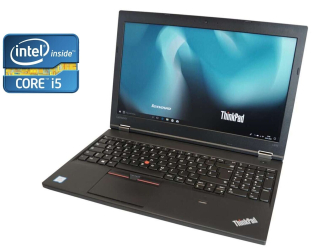 БУ Ноутбук Lenovo ThinkPad L570 / 15.6&quot; (1920x1080) IPS / Intel Core i5-6200U (2 (4) ядра по 2.3 - 2.8 GHz) / 8 GB DDR4 / 480 GB SSD / Intel HD Graphics 520 / WebCam из Европы